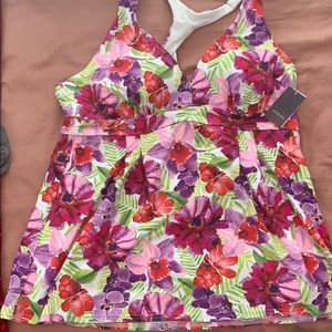 Lands End Swimsuit Top